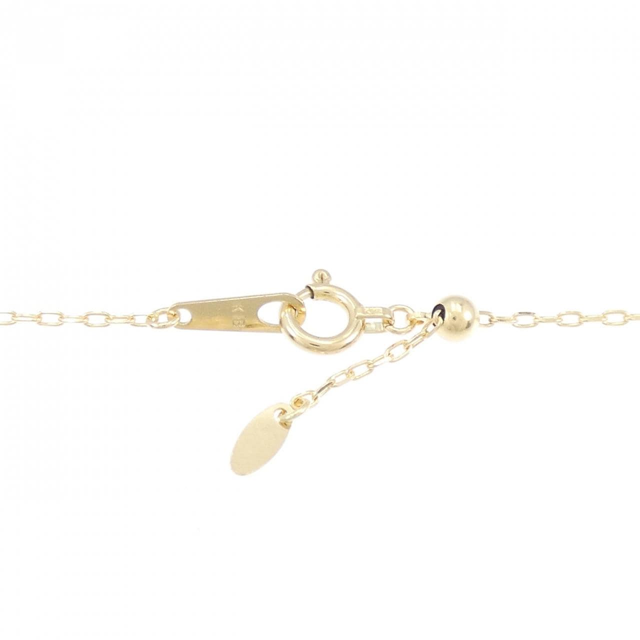 K18YG ダイヤモンド ネックレス 0.07CT