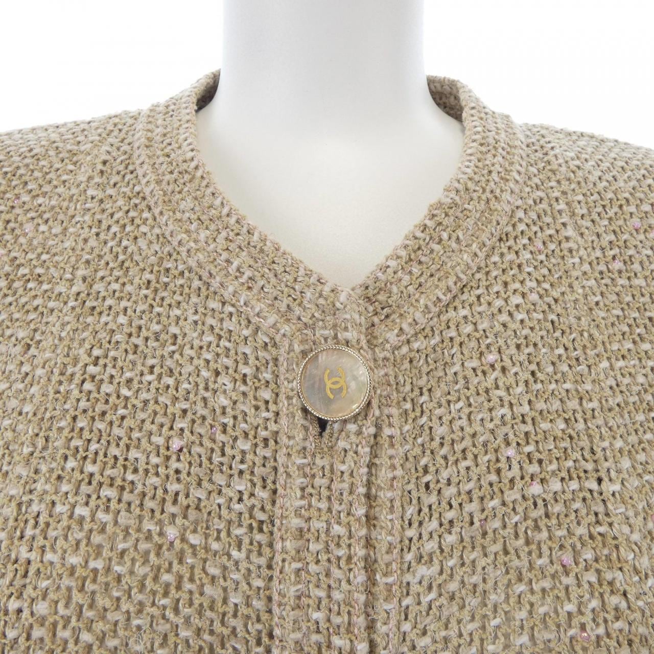 シャネル CHANEL P53061V39575 16C ノーカラージャケット