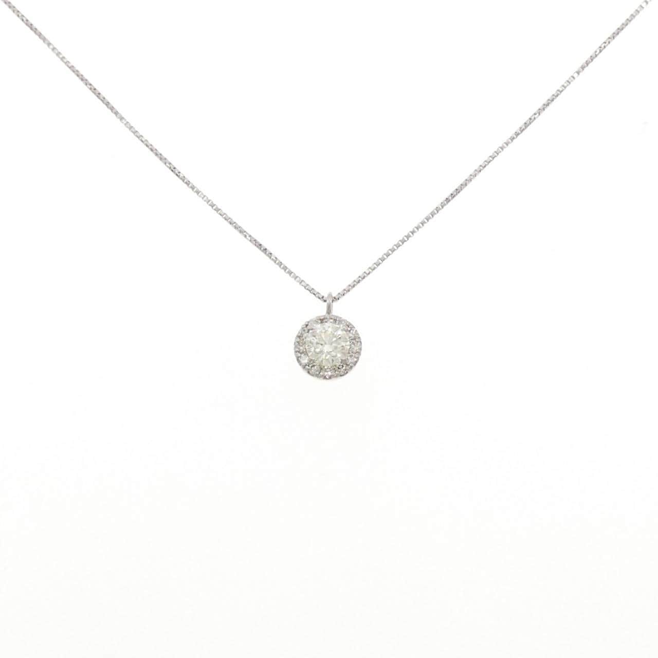 PT900/PT850 ダイヤモンド ネックレス 0.266CT