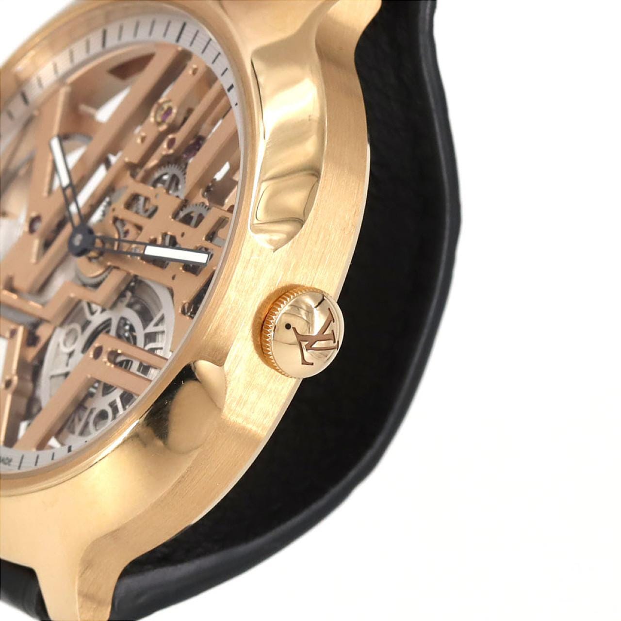 ルイヴィトン ヴォヤジャースケルトン RG LIMITED Q7EN0 PG･RG 自動巻