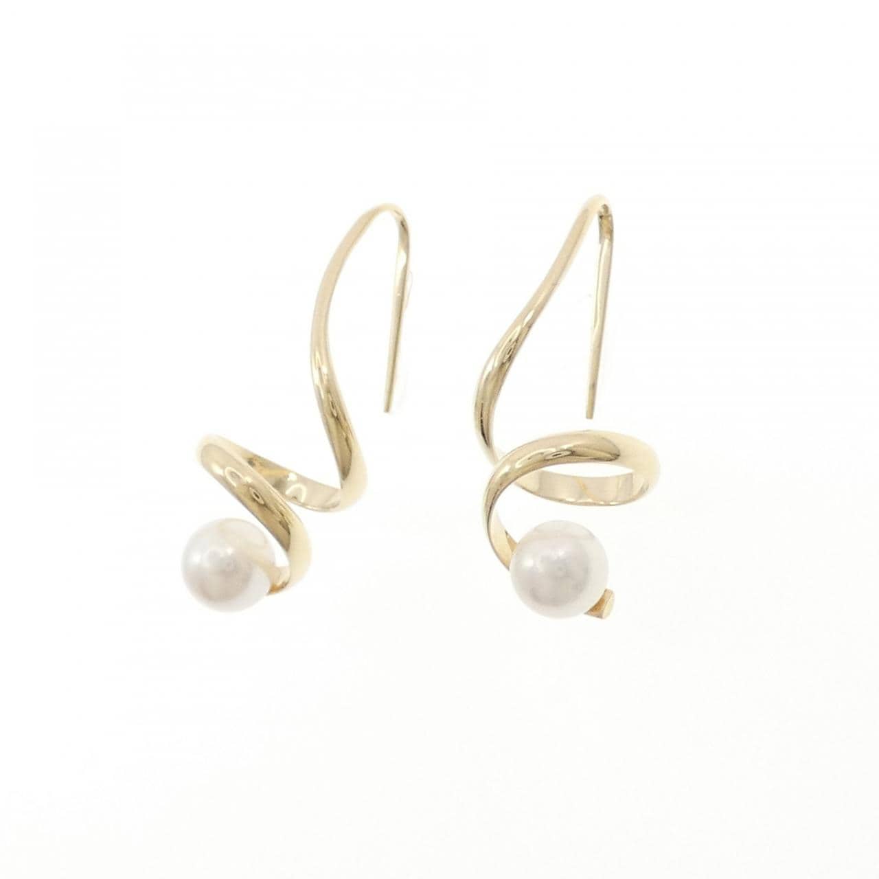 14KYG アコヤパール ピアス 6.6mm