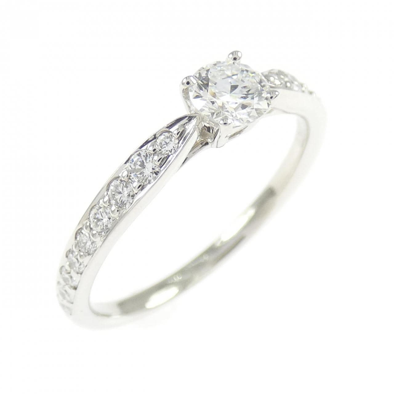 ティファニー ハーモニー リング 0.23CT F IF 3EXT