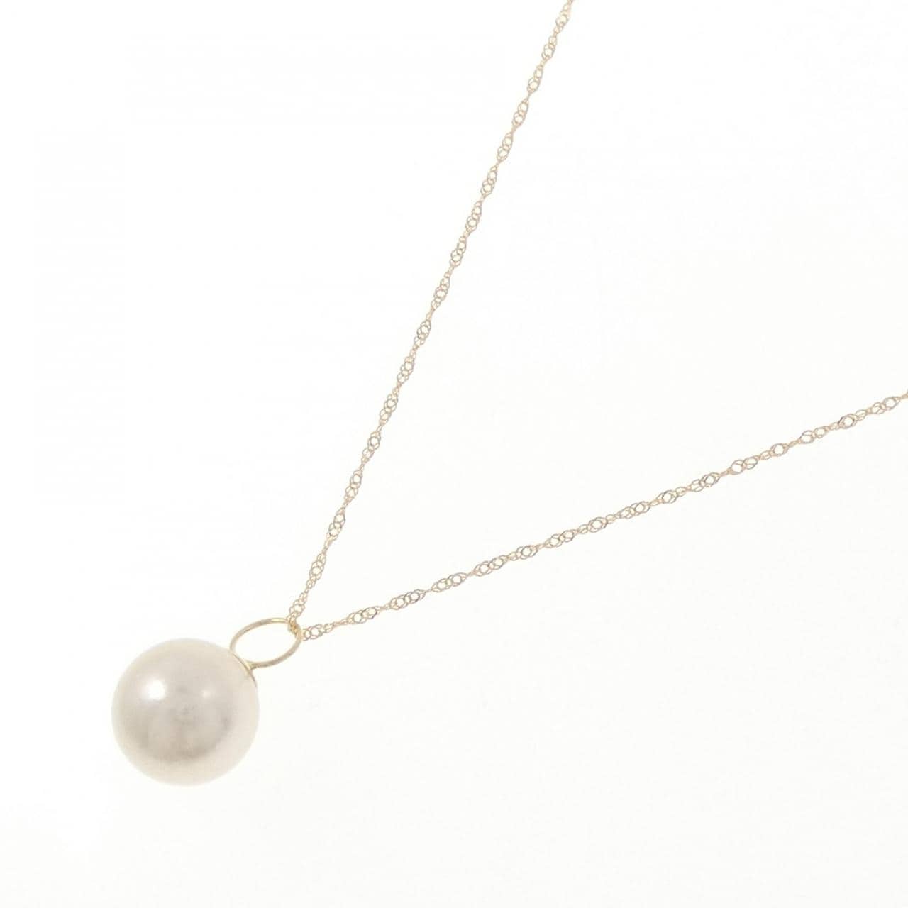 K18YG アコヤパール ネックレス 9.3mm