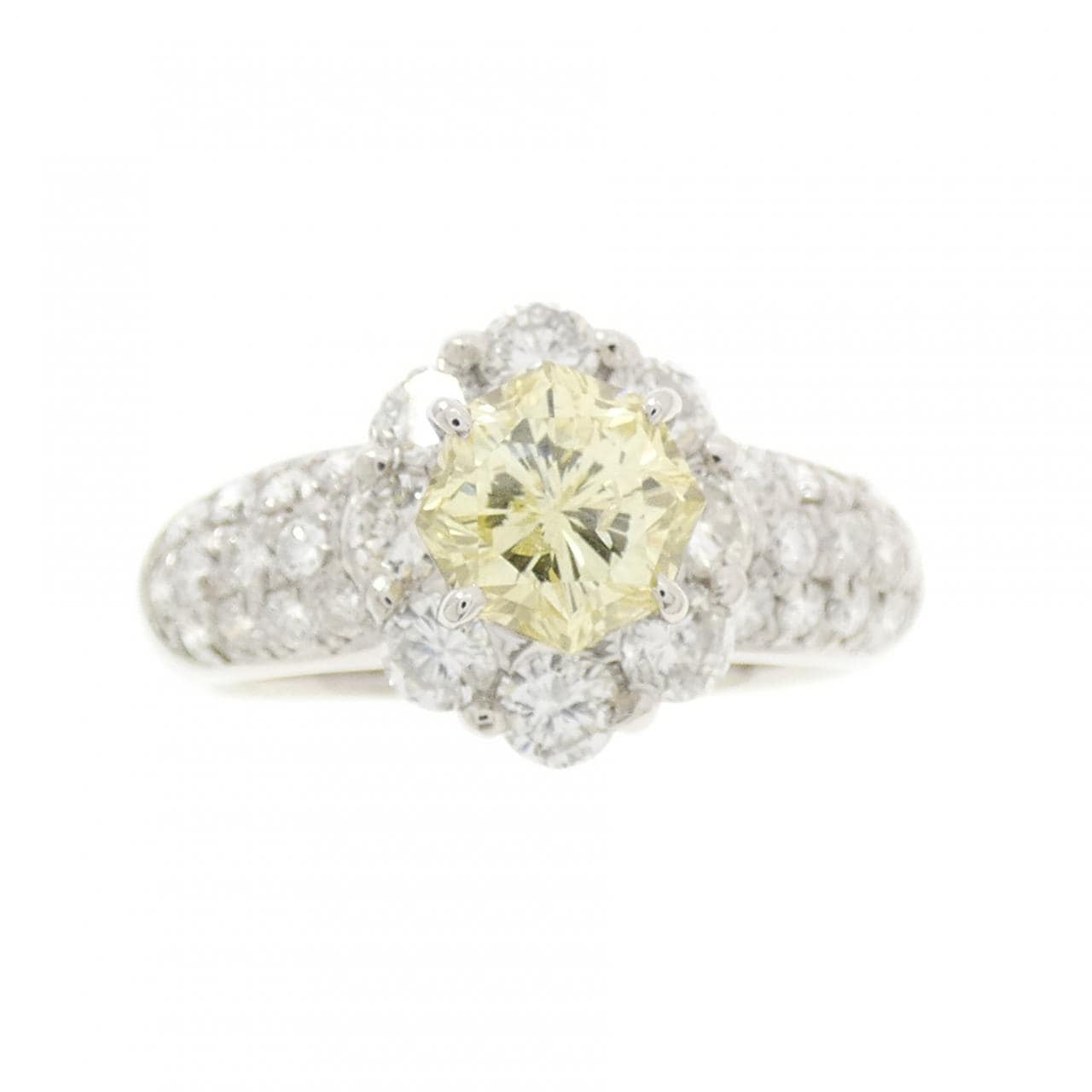 PT900 ダイヤモンド リング 1.126CT