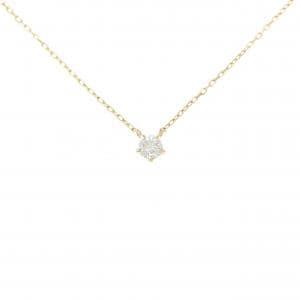 K18YG ダイヤモンド ネックレス 0.24CT