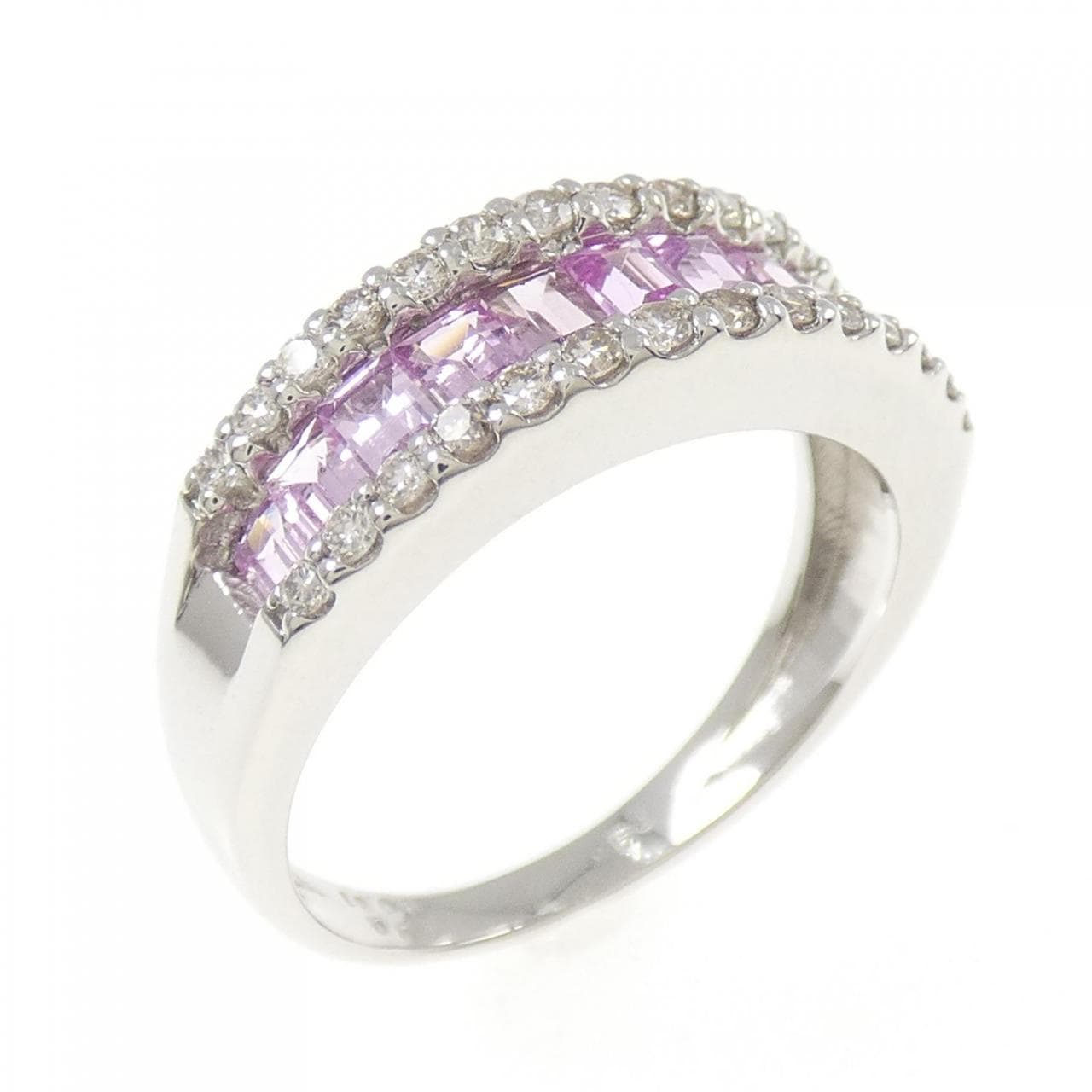 PT950 サファイヤ リング 1.00CT