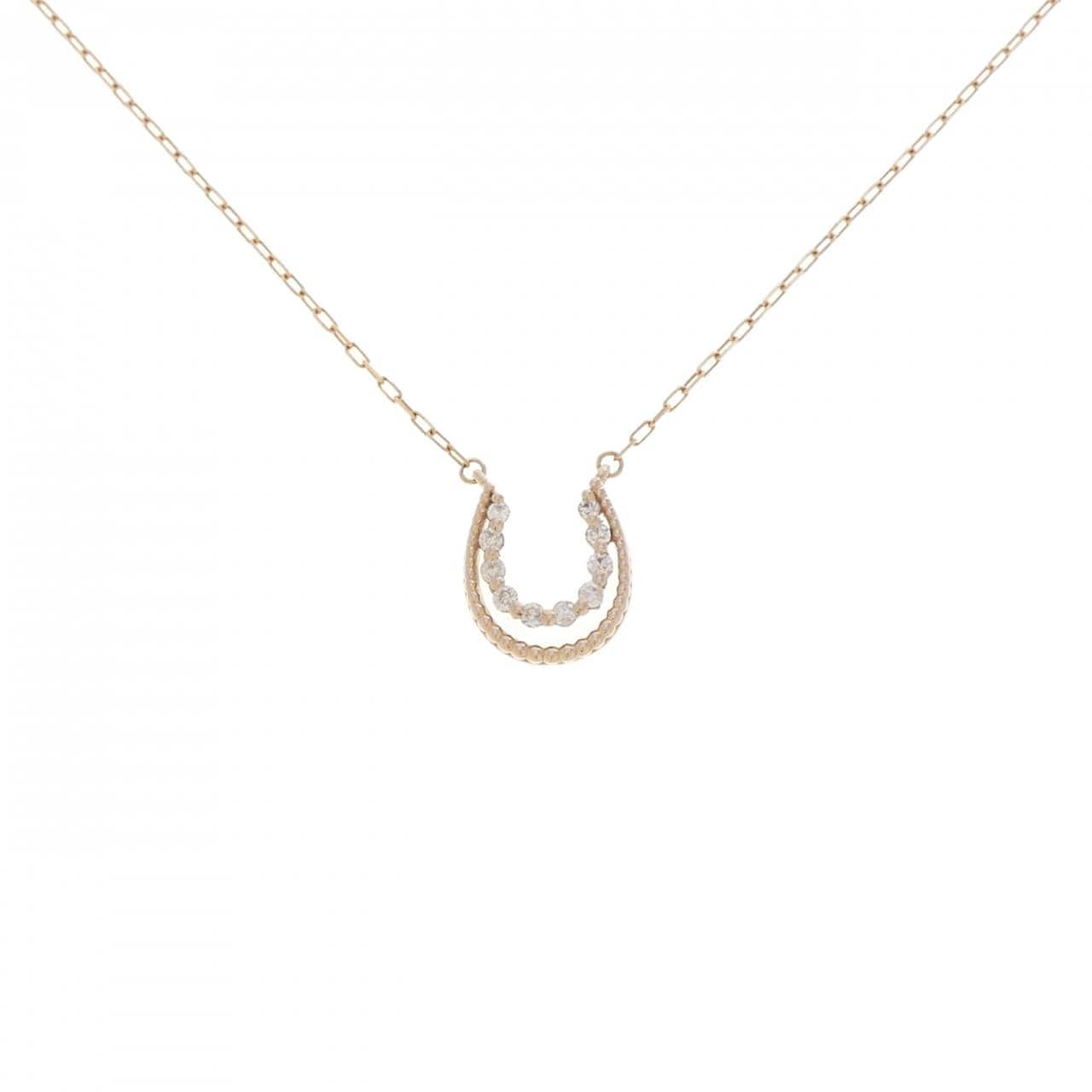 クミキョク ダイヤモンド ネックレス 0.05CT