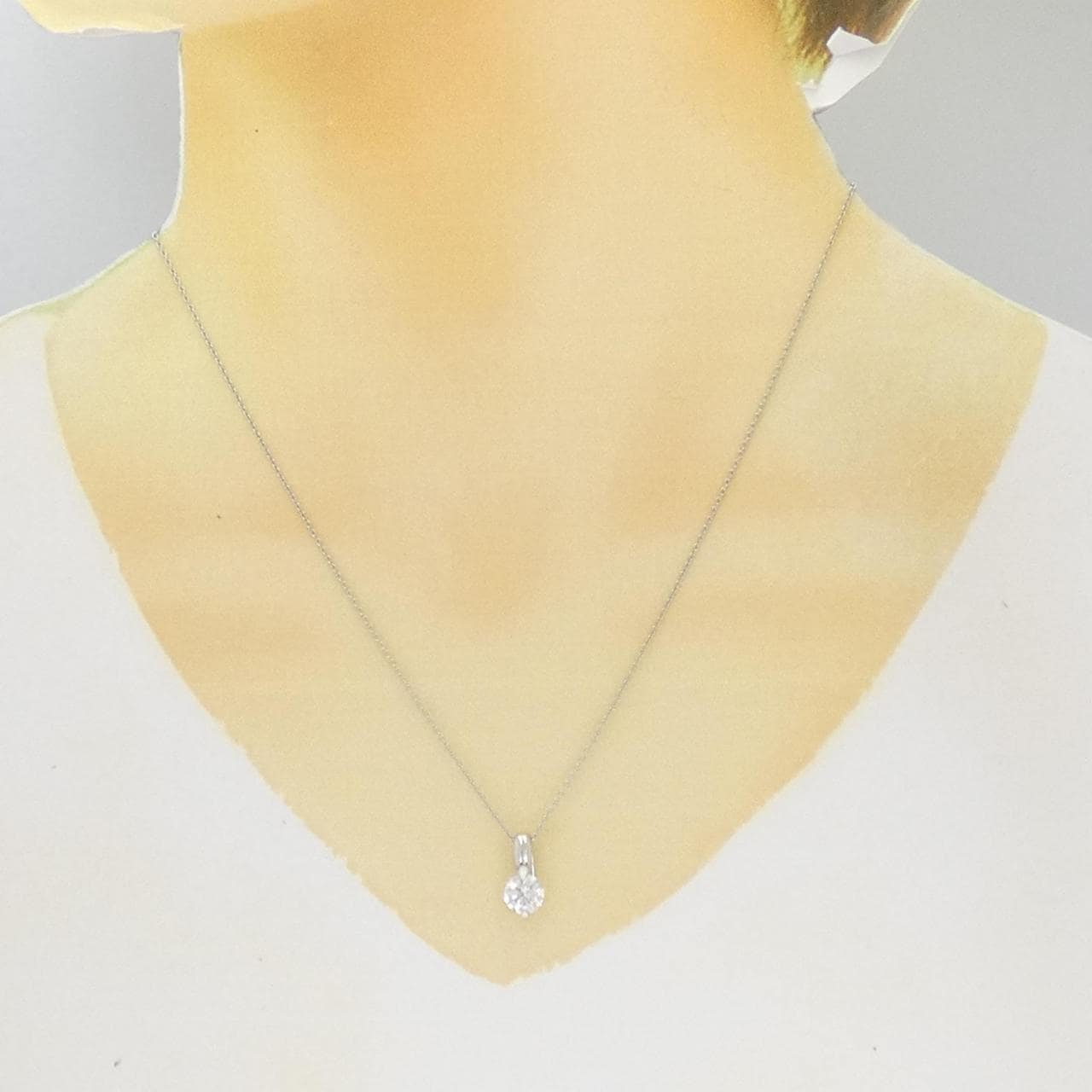 [Remake] PT Diamond Necklace 1.013CT F I1 VG