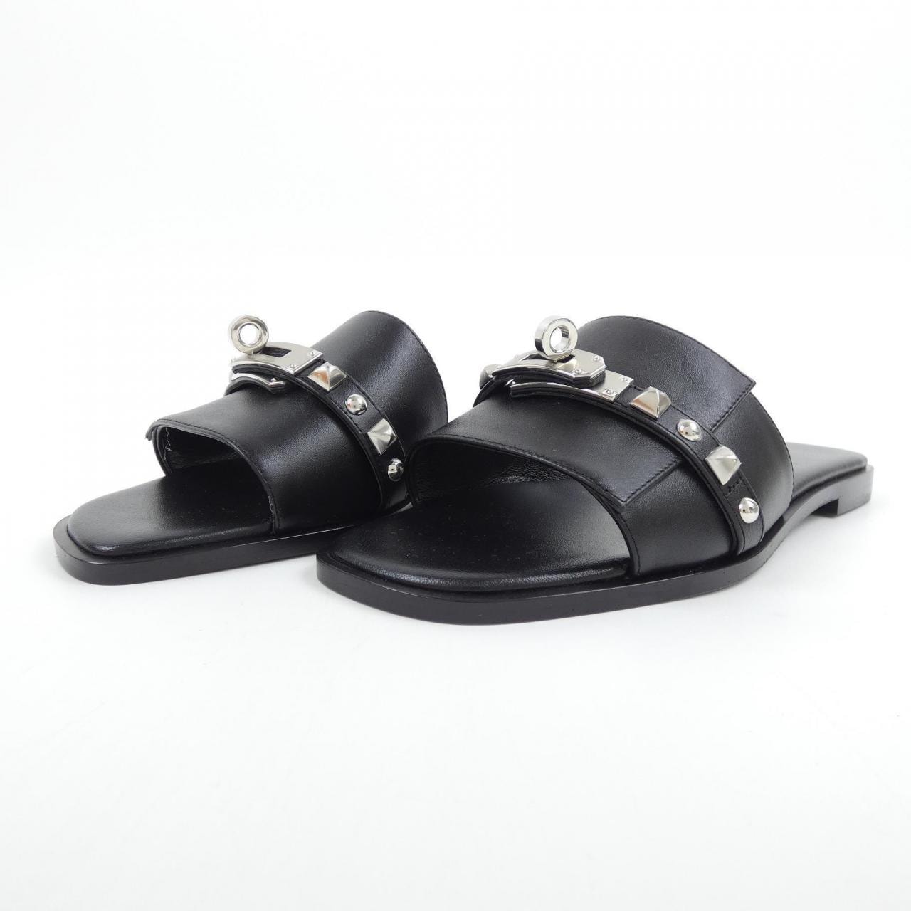 HERMES Julia Kelly 带扣 Crommedor 凉鞋 242099Z