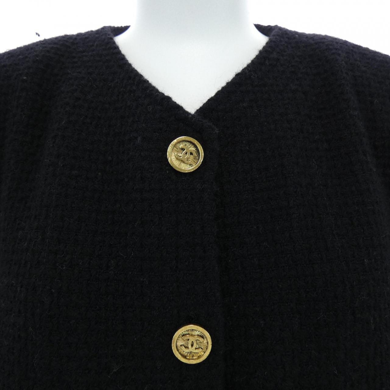 【ヴィンテージ】シャネル CHANEL 21626B57 ノーカラージャケット