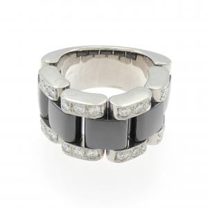 K18WG/セラミック ダイヤモンド リング 1.42CT