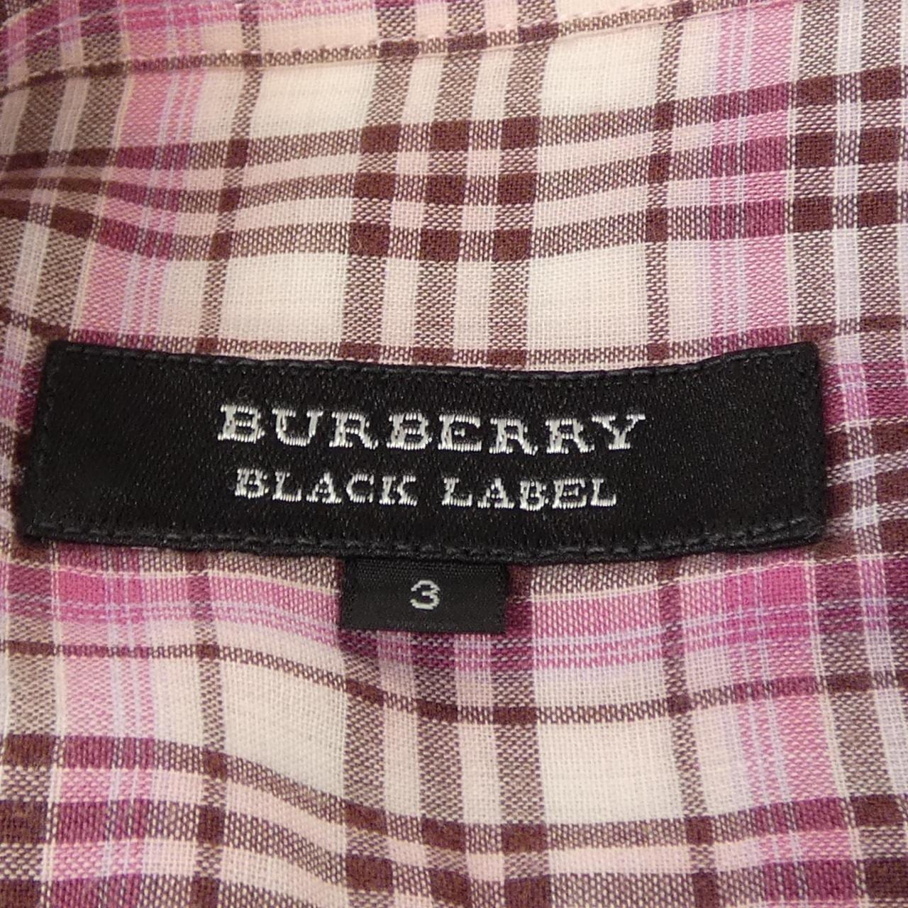 バーバリーブラックレーベル BURBERRY BLACK LABEL S／Sシャツ