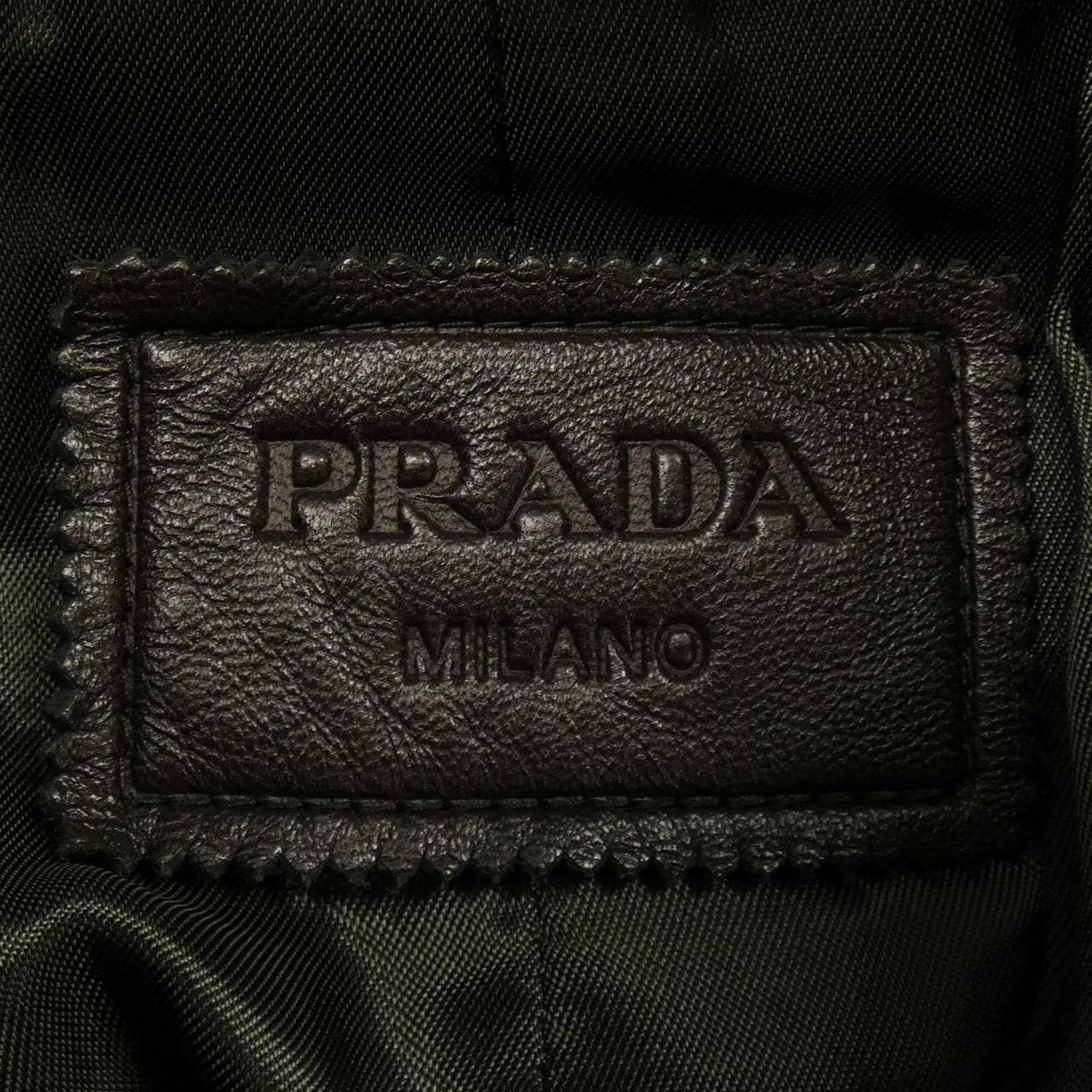 プラダ PRADA レザージャケット