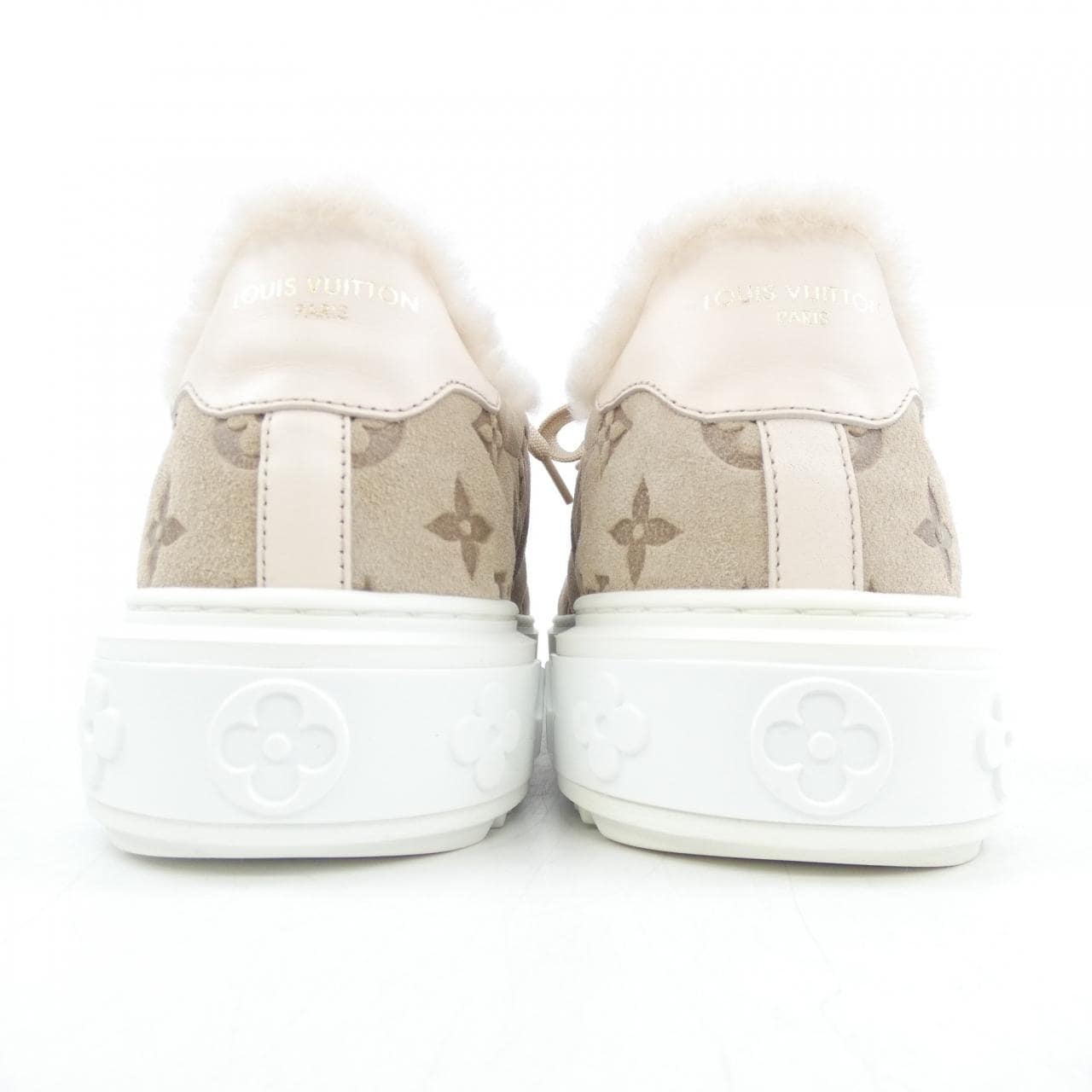 ルイヴィトン LOUIS VUITTON モノグラム フラワーモチーフ タイムアウト･ライン スニーカー
