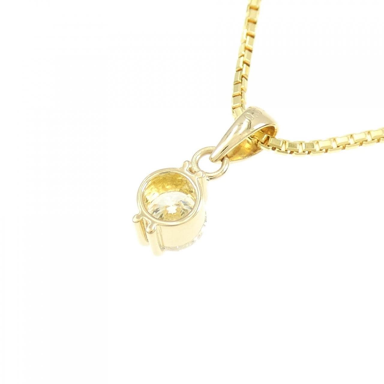 K18YG ダイヤモンド ネックレス 0.65CT