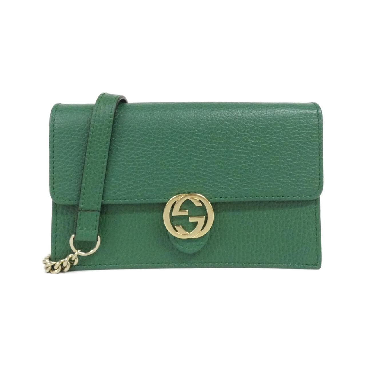 グッチ 615523 CAO0G チェーンウォレット