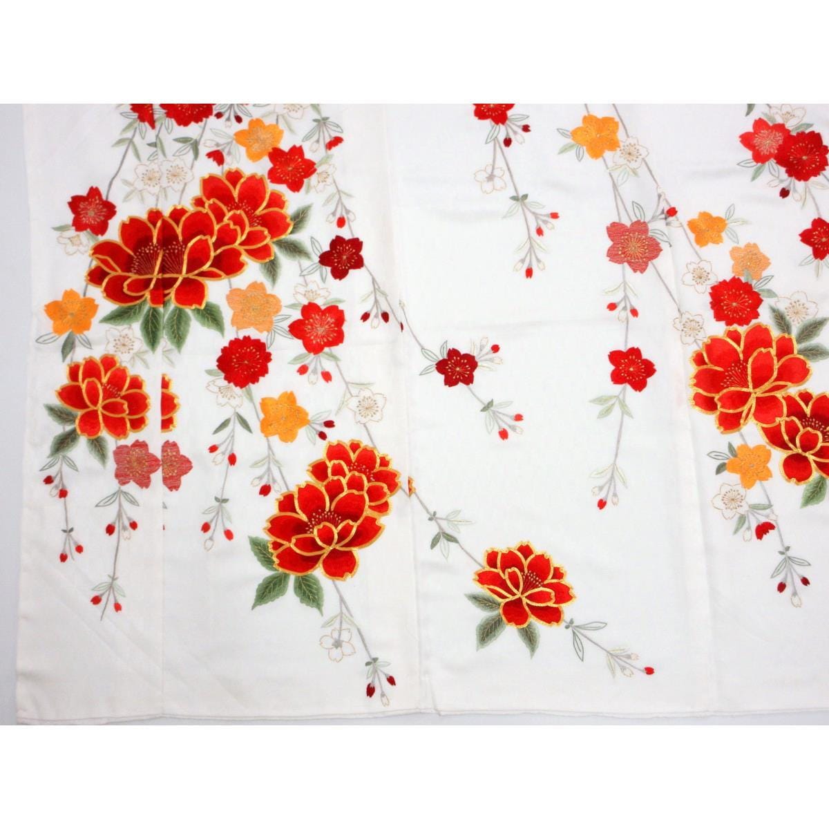 [BRAND NEW] Trimming Long-sleeved Kimono by Jiang Xueying, embroidered