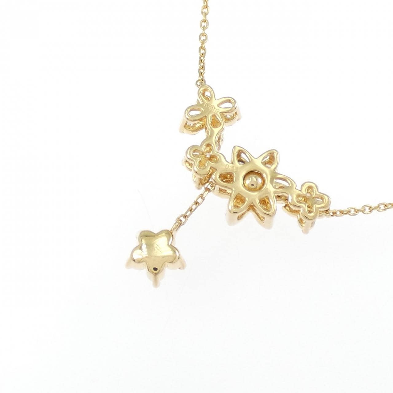 ポンテヴェキオ フラワーワルツ ネックレス 0.33CT