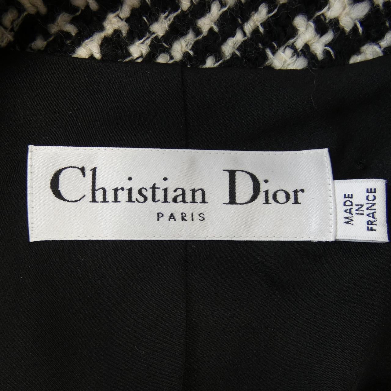 クリスチャンディオール CHRISTIAN DIOR 3A21241A1131 ノーカラージャケット