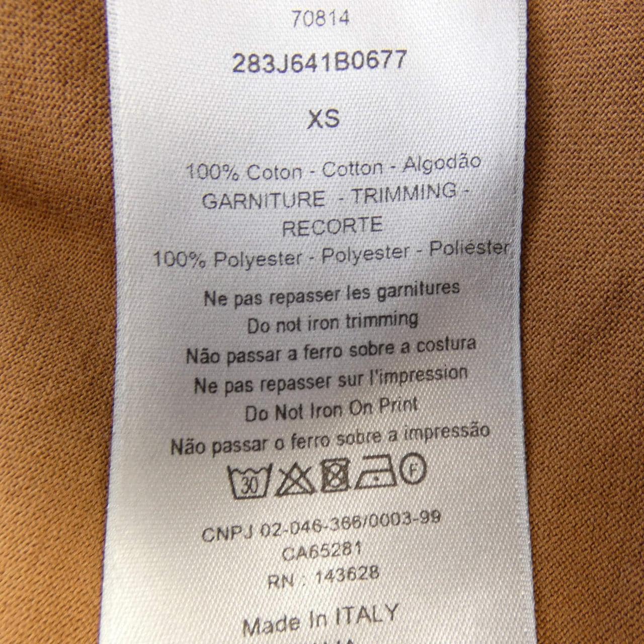 ディオール DIOR CACTUS JACK 283J641B0677 Tシャツ