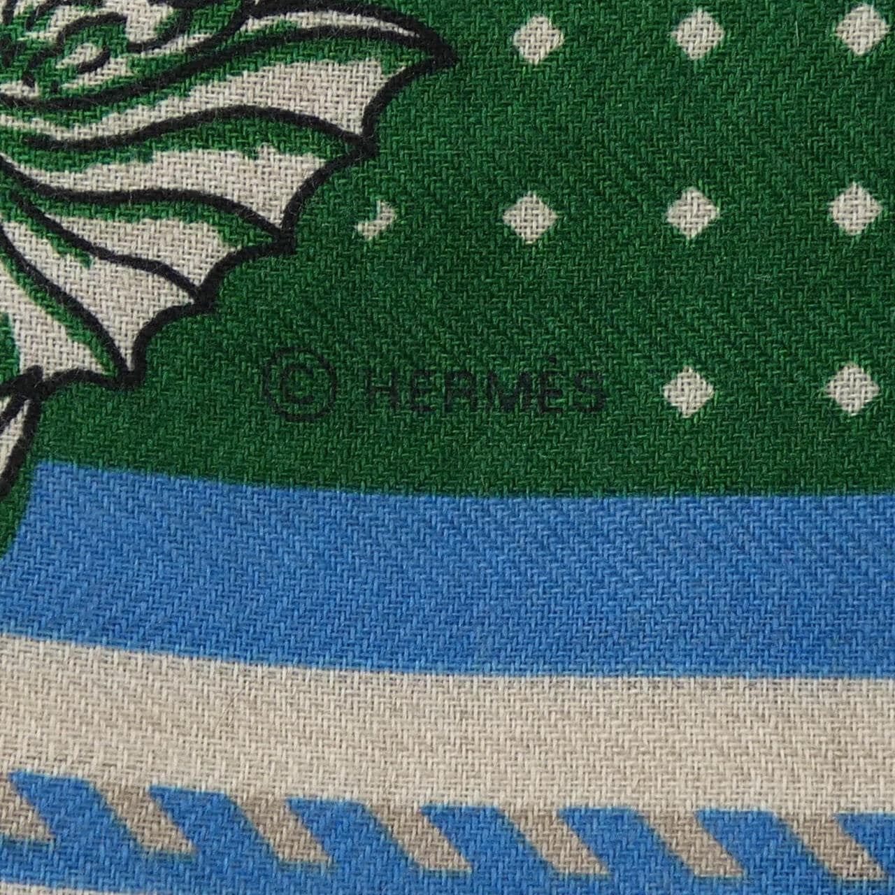 エルメス HERMES HARNAIS DE COUR BANDANA H243935S カレジェアン140 ショール