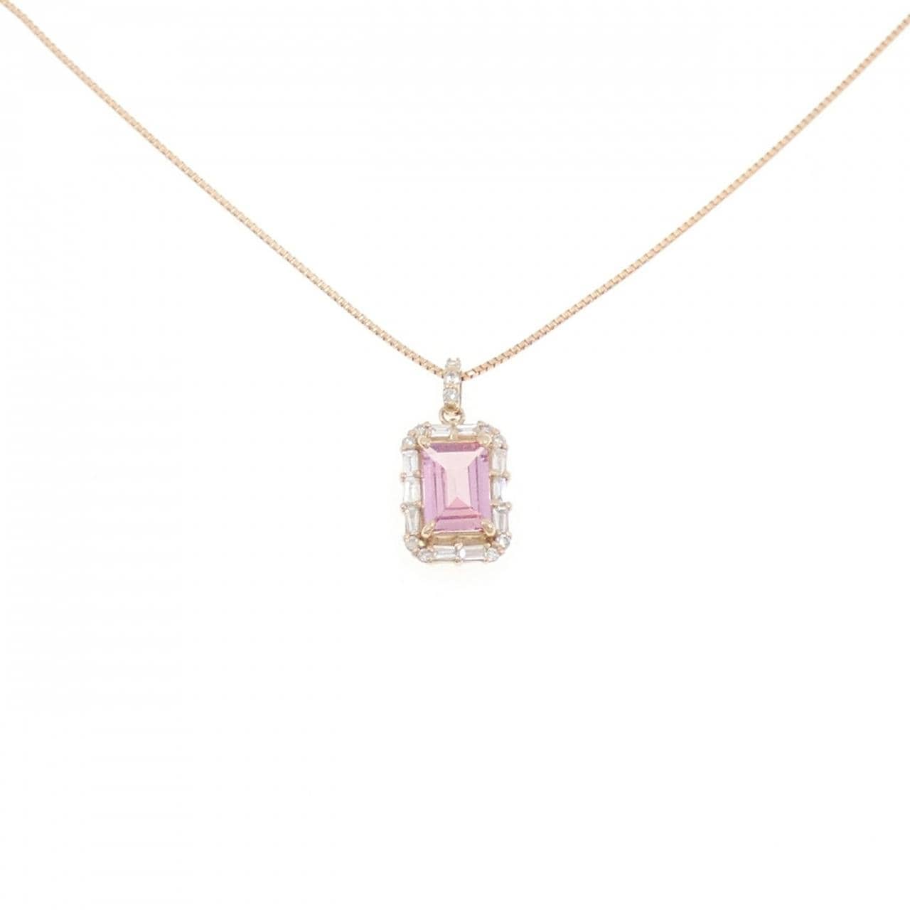 K18PG サファイヤ ネックレス 0.540CT