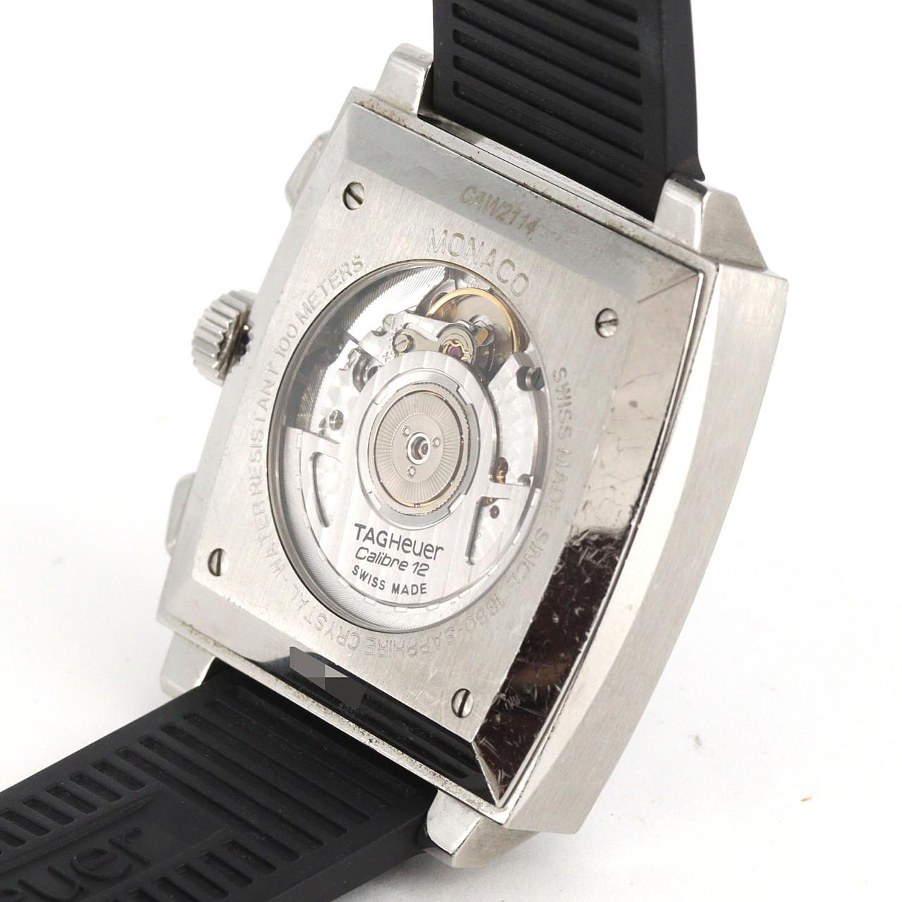 【ノーメンテナンス還元価格】タグ･ホイヤー モナコクロノ･レーシング･キャリバー12 CAW2114.FT6021 SS 自動巻
