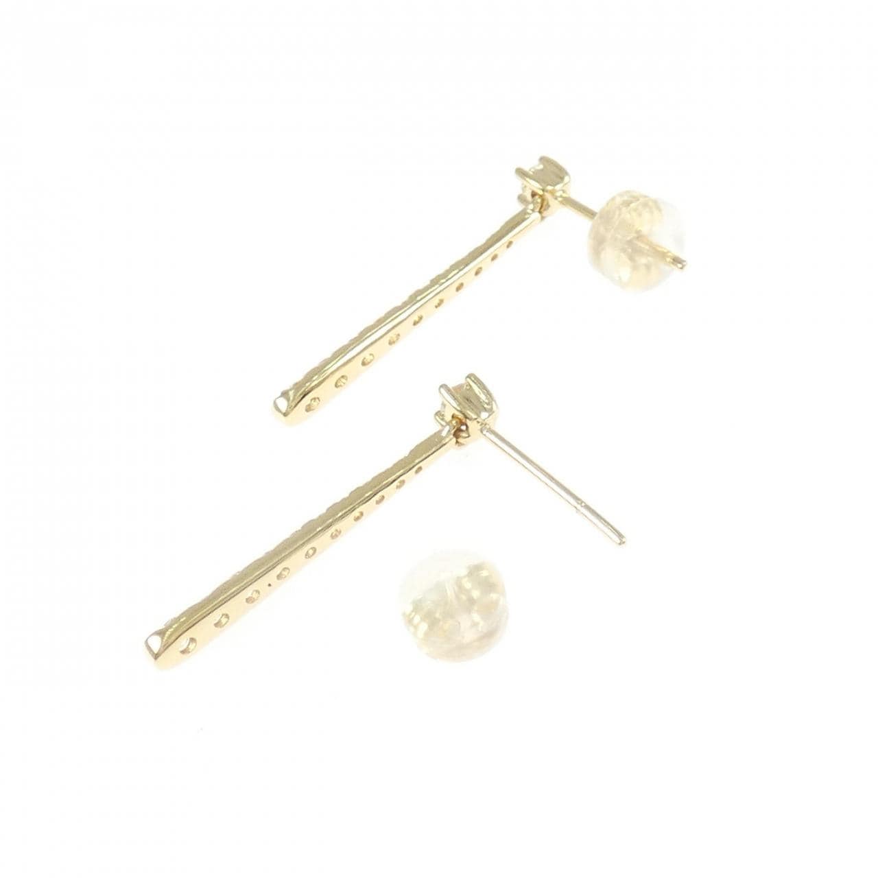 K18YG ダイヤモンド ピアス 0.50CT