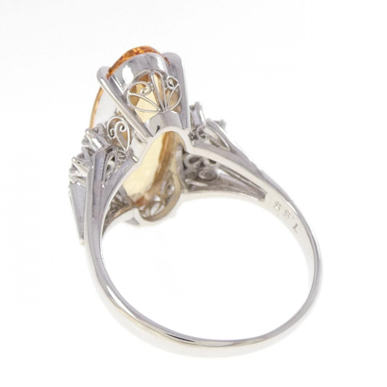 PT900 インペリアルトパーズ リング 7.55CT