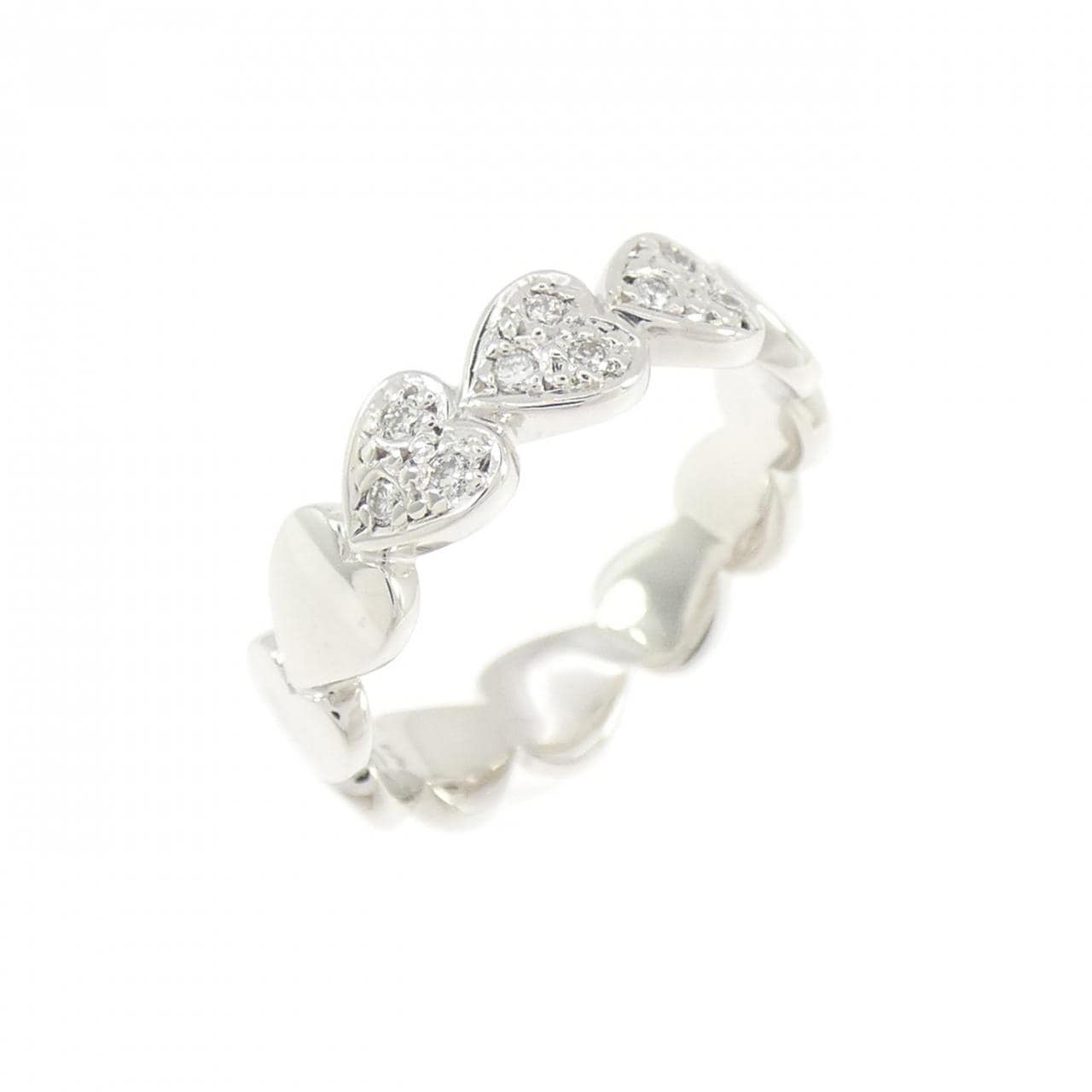 スタージュエリー ハート ダイヤモンド ピンキーリング 0.05CT
