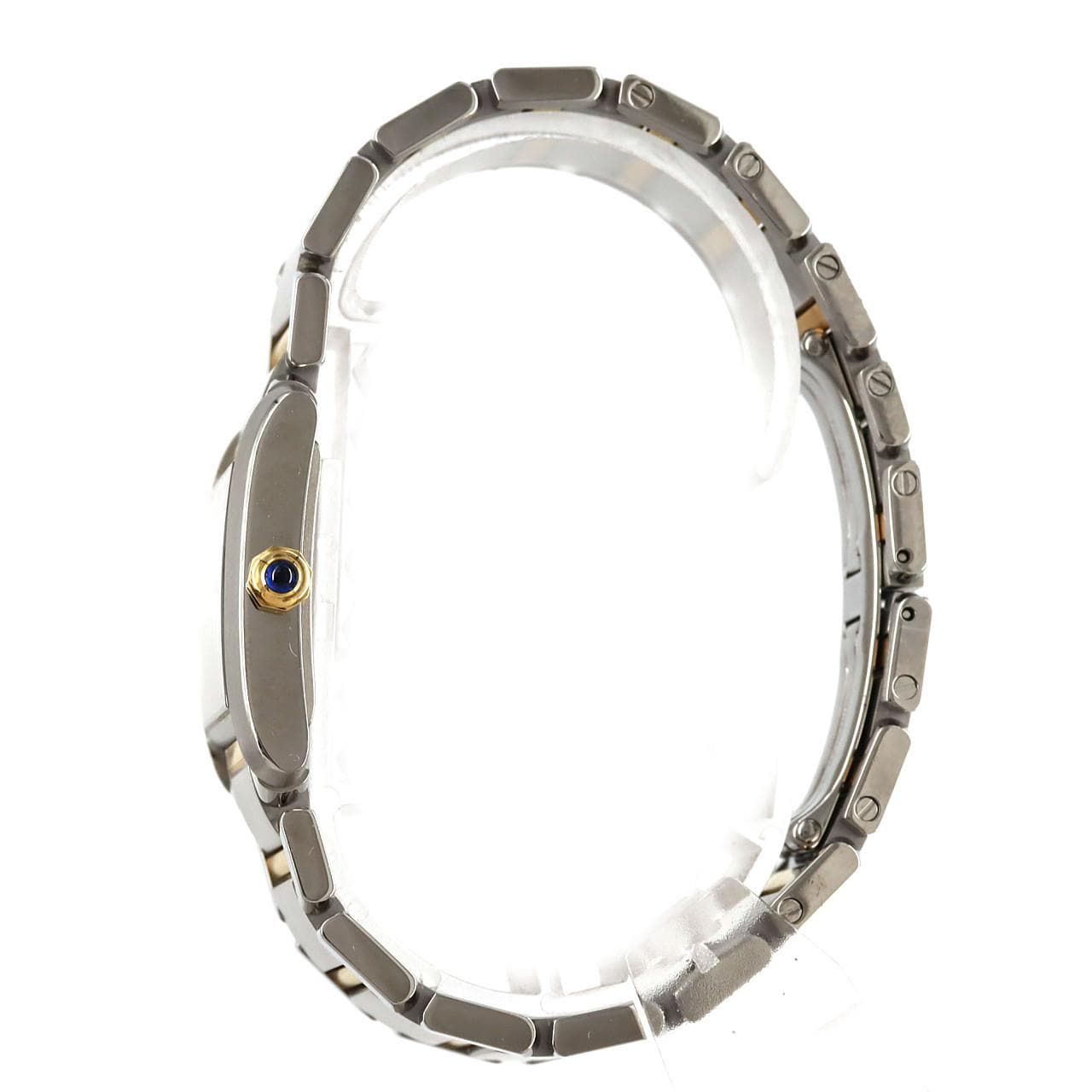 カルティエ タンクフランセーズMMデイト コンビ W51012Q4 SSxYG クォーツ