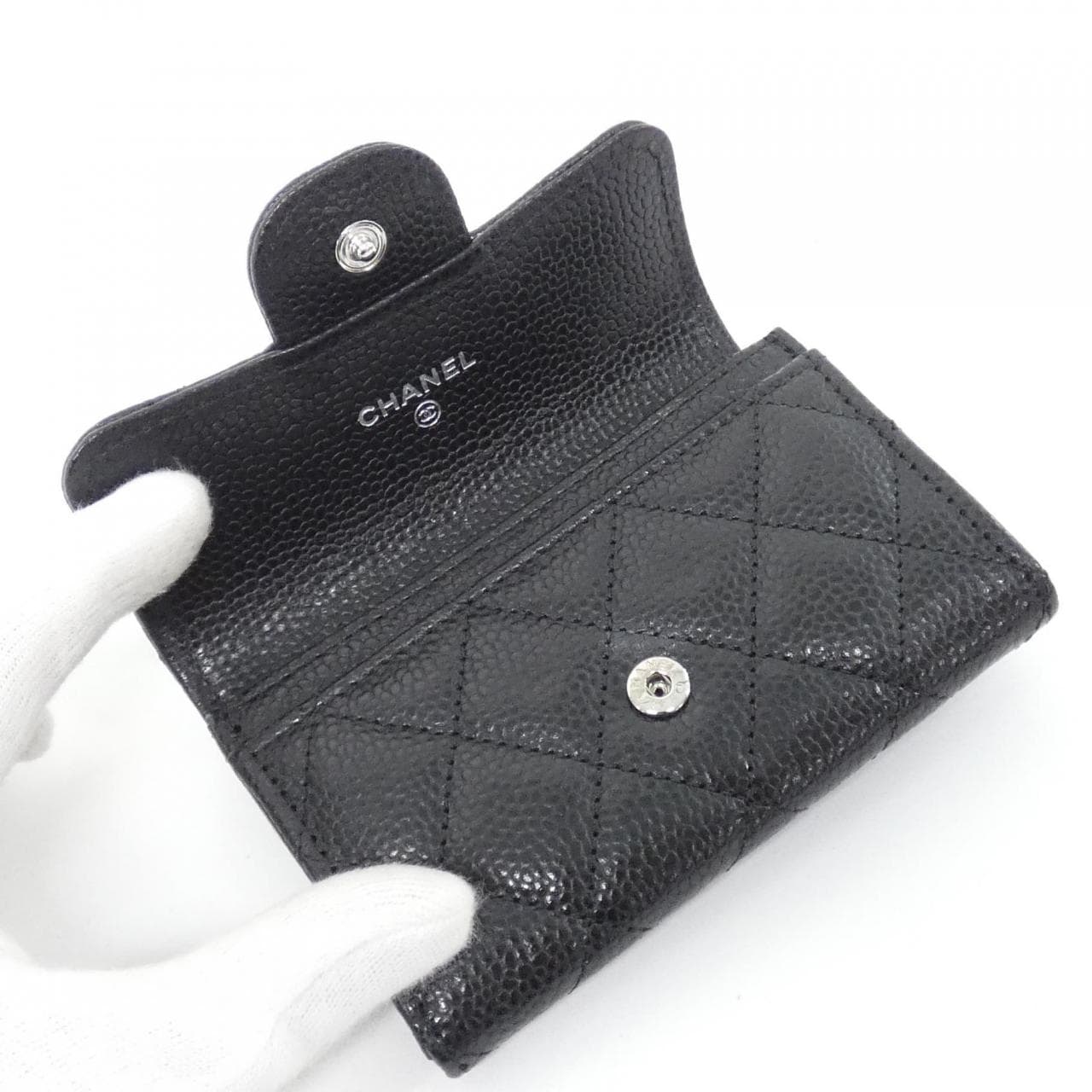 シャネル タイムレスクラシック ライン AP0214 カードケース