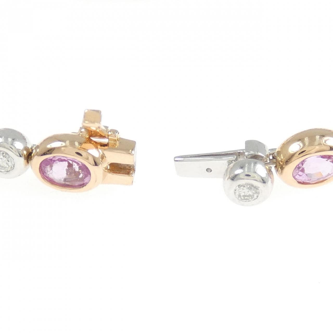 K18PG/K18WG サファイヤ ブレスレット 5.50CT