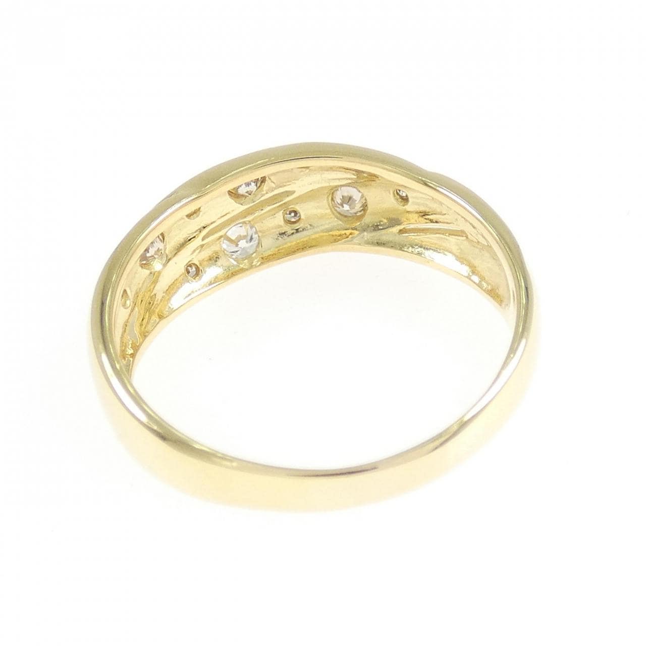 K18YG ダイヤモンド リング 0.29CT