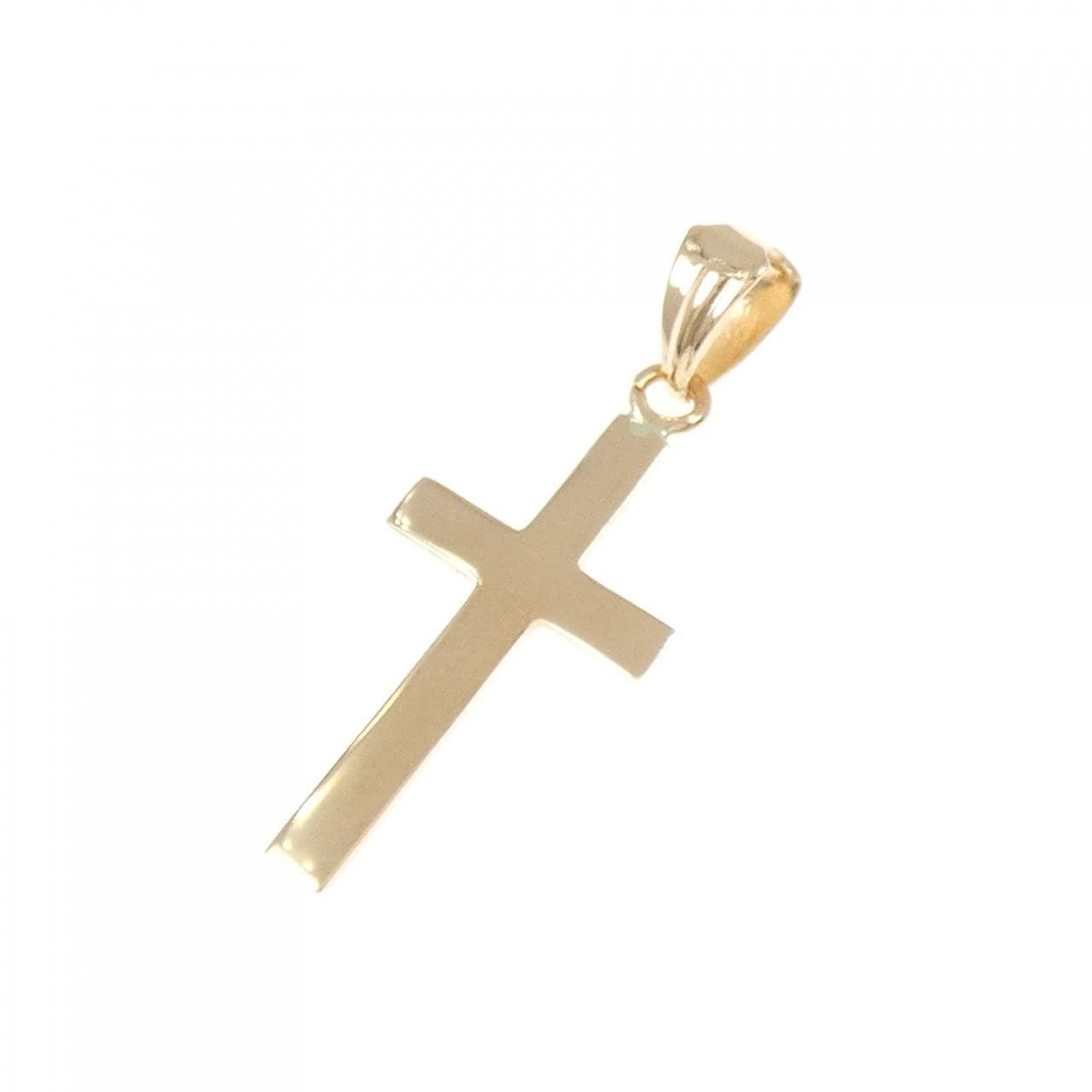 K18YG クロス ペンダント