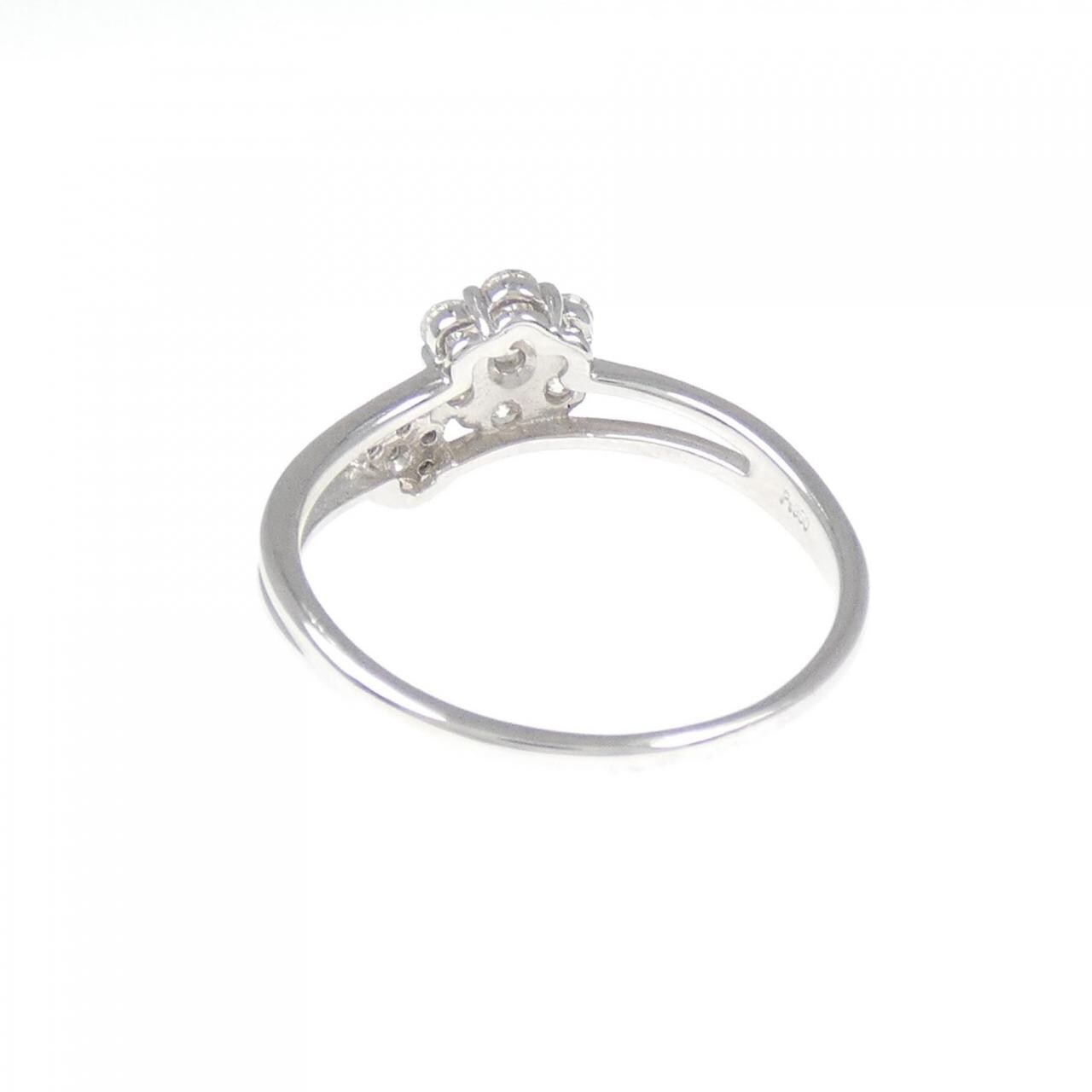 PT フラワー ダイヤモンド リング 0.29CT