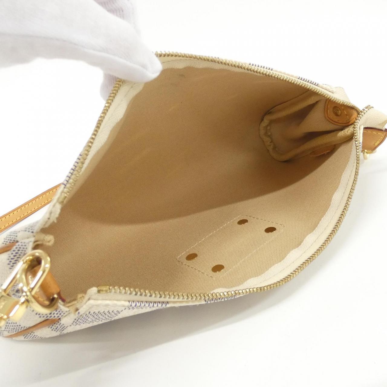 ルイヴィトン ダミエ アズール エヴァ N55214 ショルダーバッグ