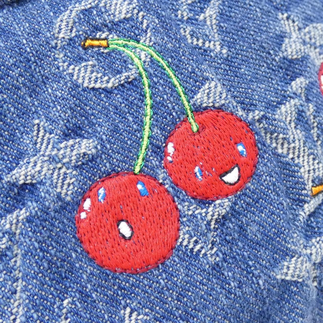 ルイヴィトン モノグラム チェリー デニム(LV X TM) サンセット 2025 M13680 ショルダーバッグ