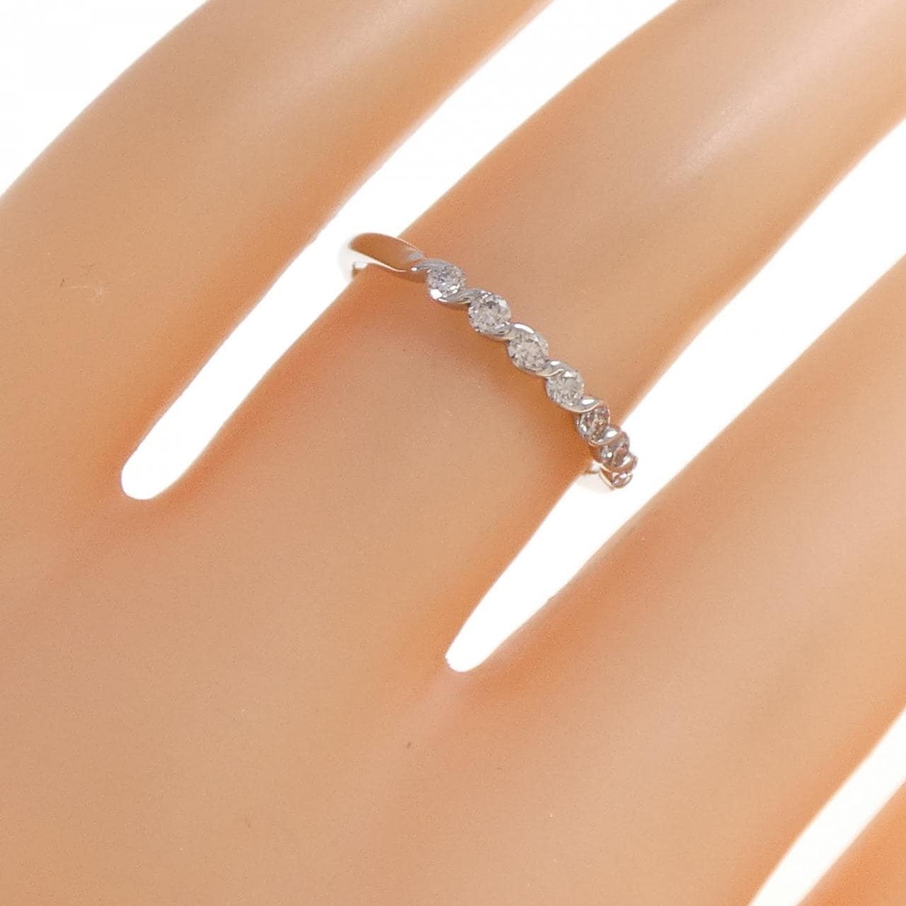 PT950 ダイヤモンド リング 0.20CT