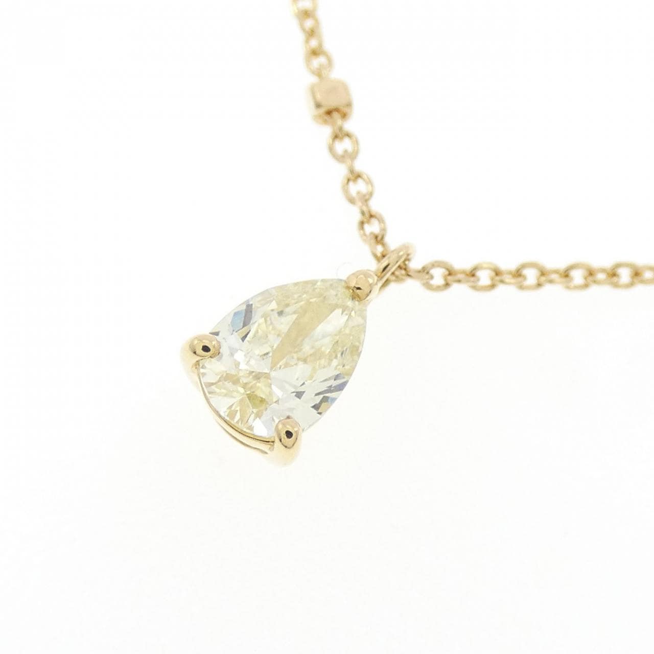K18YG ダイヤモンド ネックレス 0.302CT