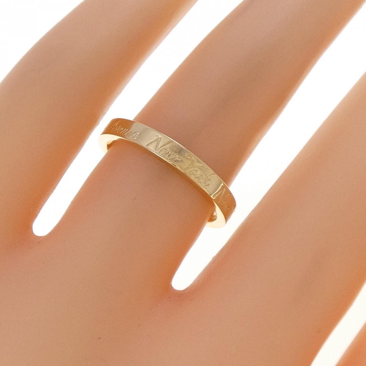 ティファニー ノーツ ナロー リング