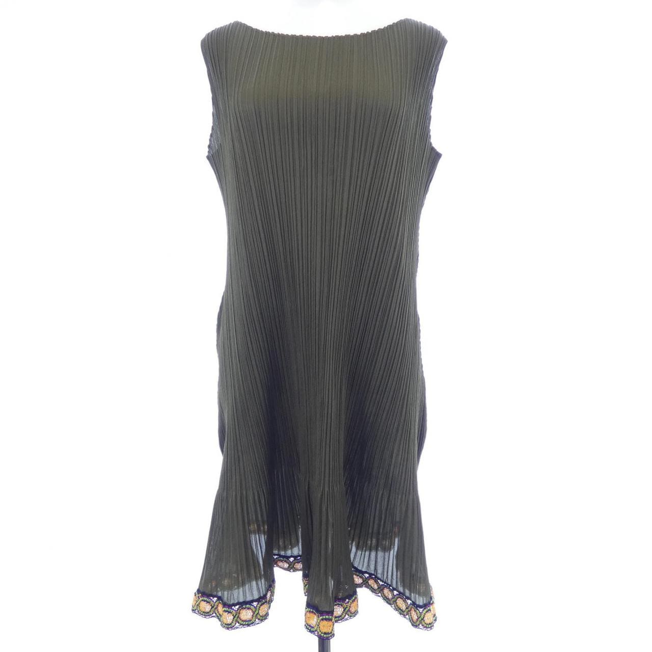 プリーツプリーズ PLEATS PLEASE 2017 HEM EMBROIDERY PP73-JK574 7562073 ワンピース