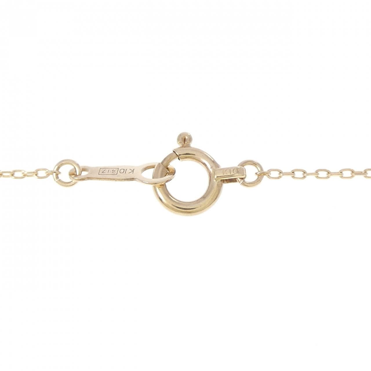 K10YG ダイヤモンド ネックレス