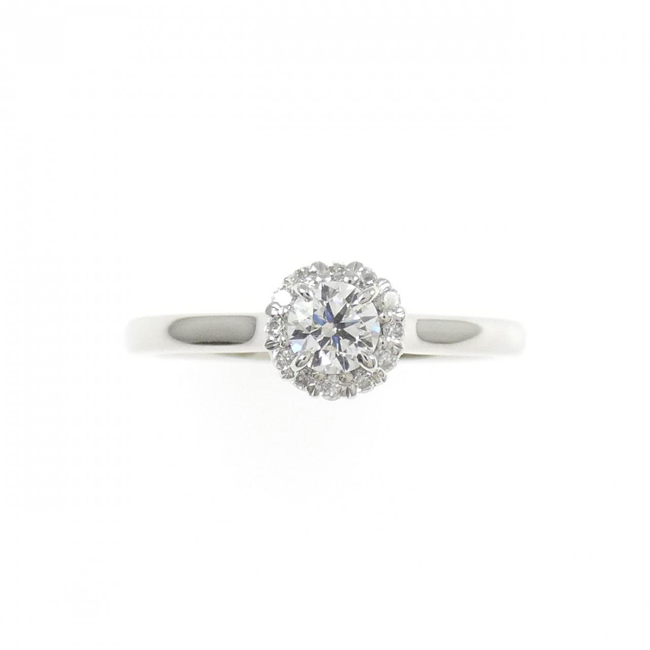 PT950 ダイヤモンド リング 0.192CT