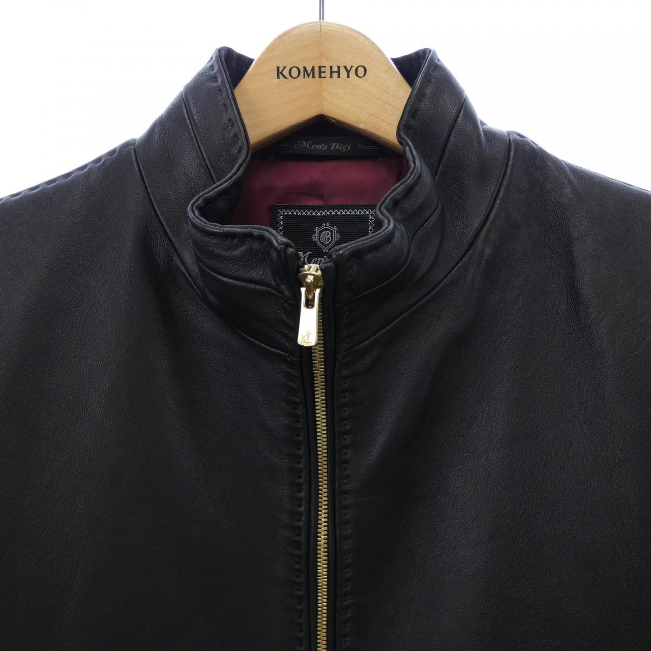 メンズビギ MEN'S BIGI レザージャケット