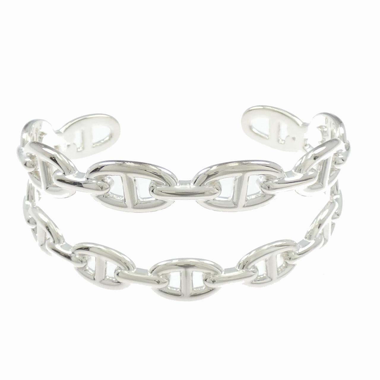 エルメス シェーヌダンクル アンシェネ ダブル バングル