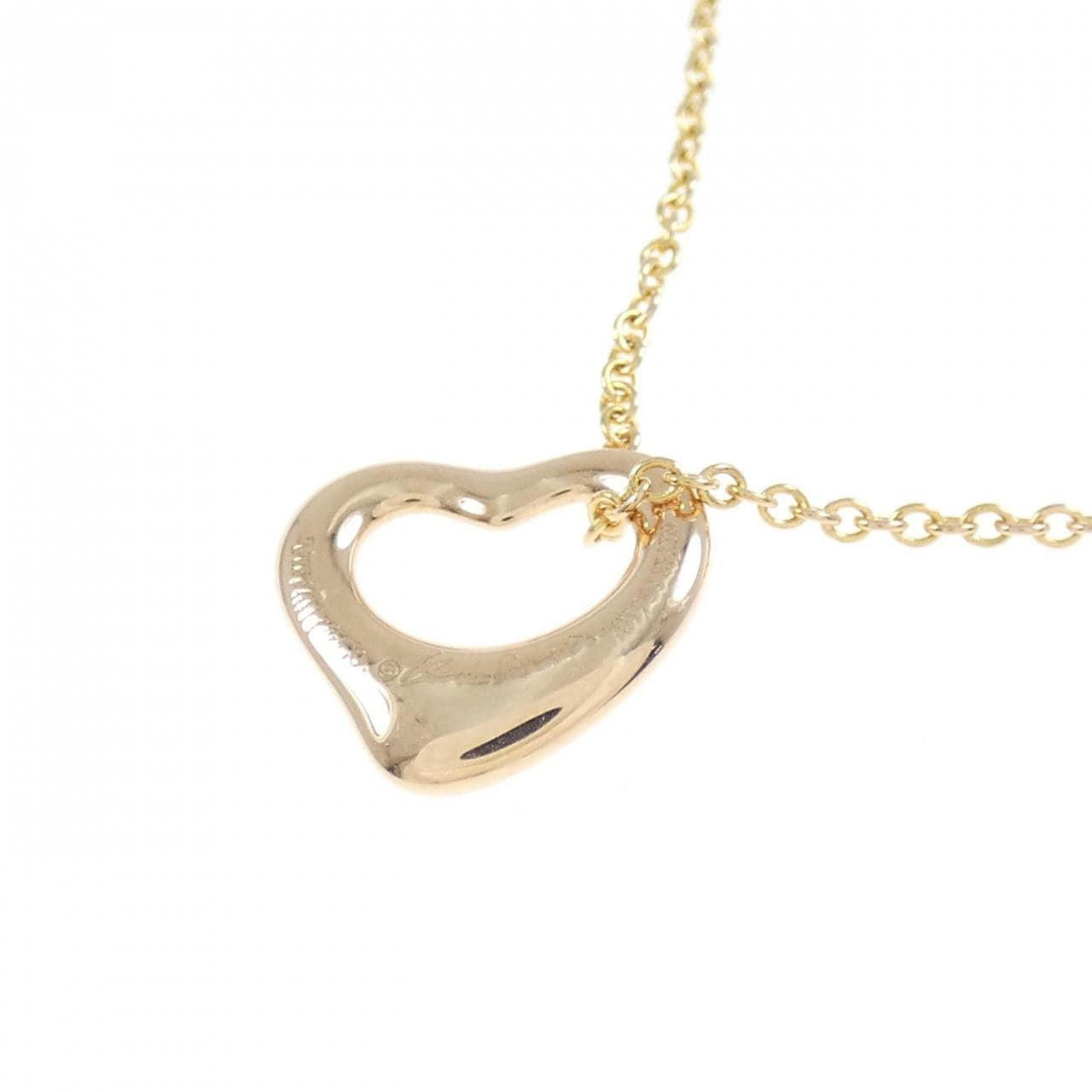 TIFFANY open heart项链
