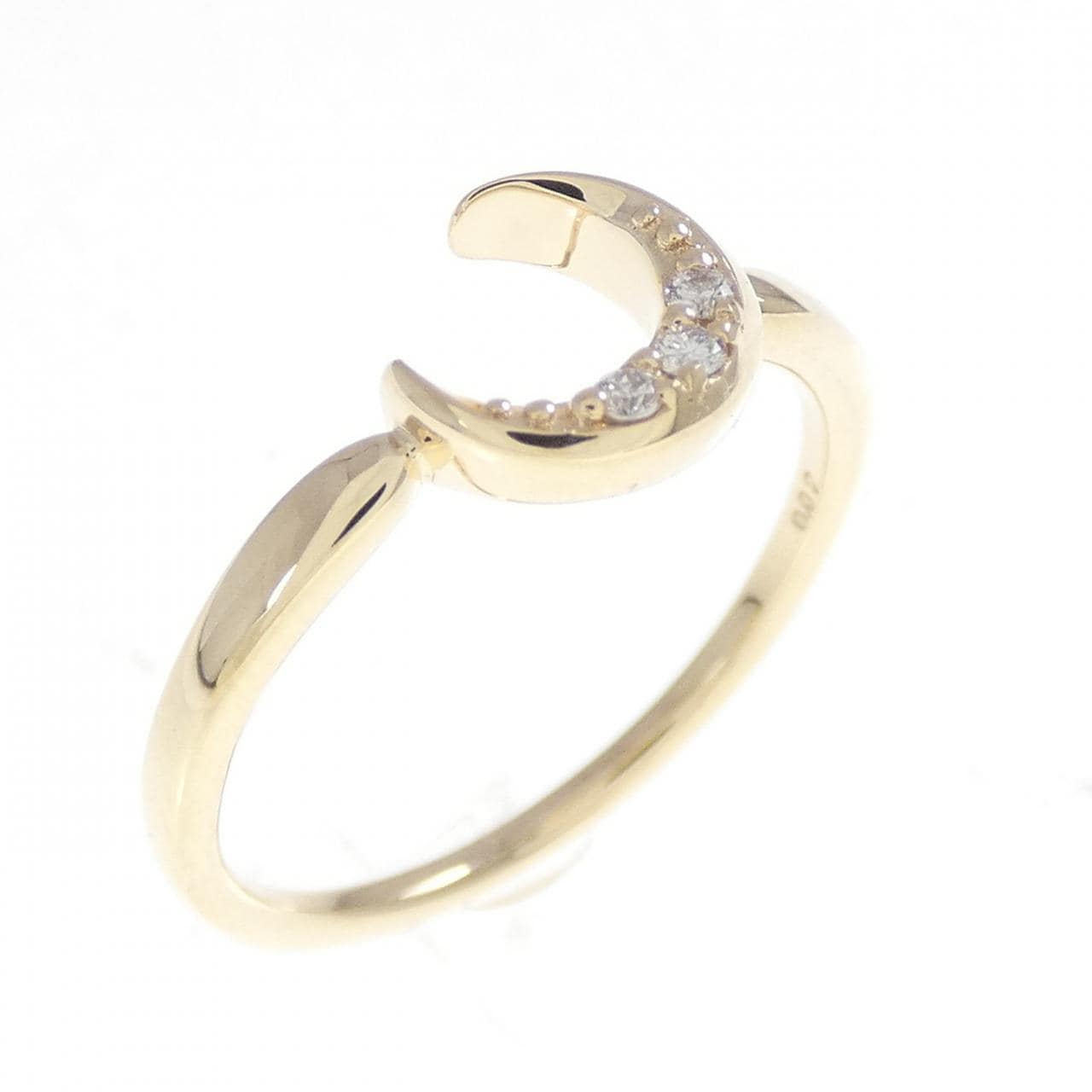 スタージュエリー ムーン ダイヤモンド リング 0.02CT