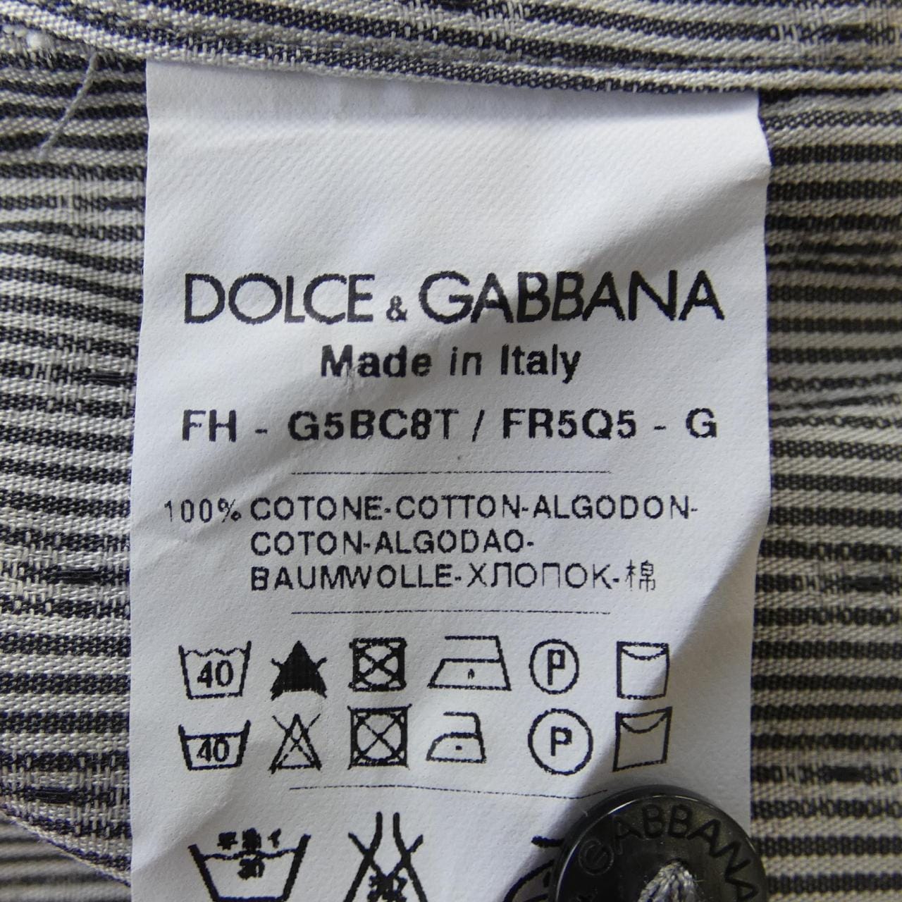 DOLCE&GABBANA杜嘉班纳衬衫