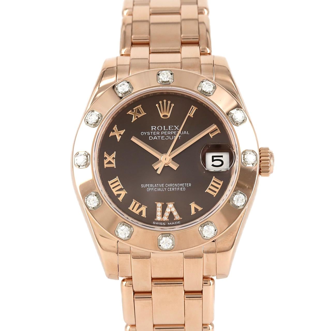 ROLEX Pearlmaster 81315 PG/RG Automatic Random Number